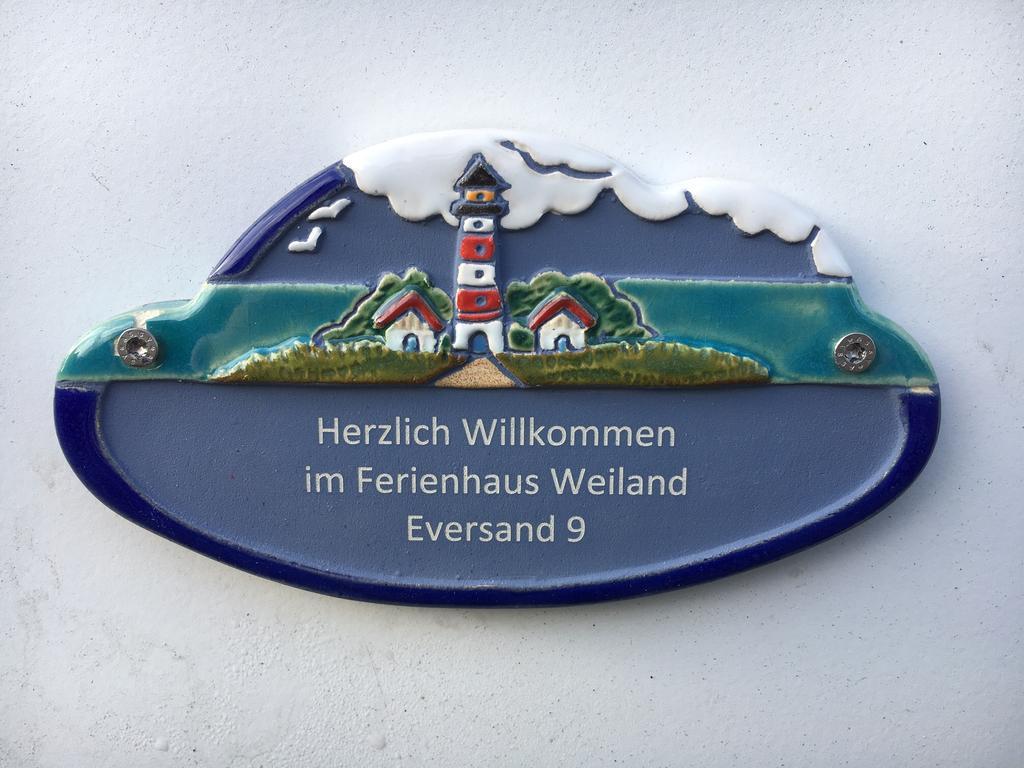 Ferienhaus Strandräuber Dorum Neufeld Exterior foto